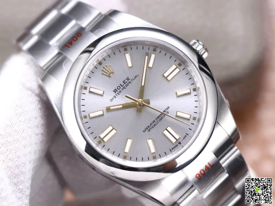 Replica R01ex Oyster Perpetual M124300-0001 41MM 1:1 Best Edition EW Factory Stainless Steel