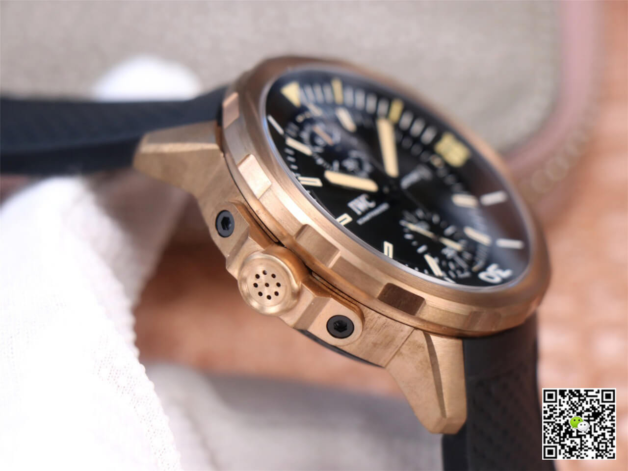 Replica IWC Aquatimer Darwin Adventure Tour Special Edition IW379503 1:1 Best Edition V6 Factory Bronze Alloy