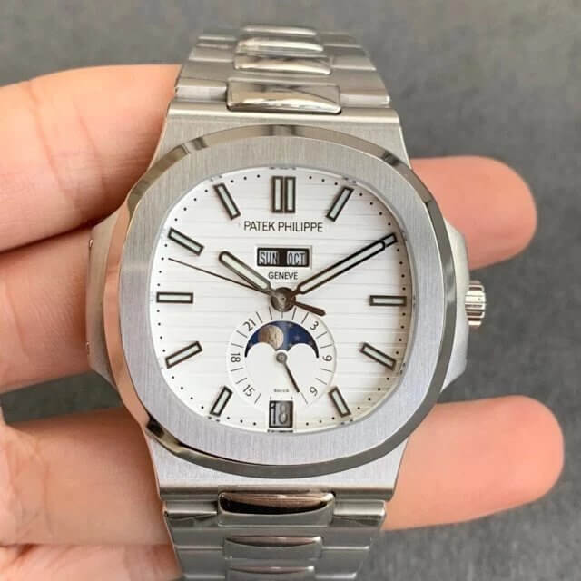 Replica Pat*k Phi1i*pe Nautilus 5726/1A-010 1:1 Best Edition GR Factory White Dial