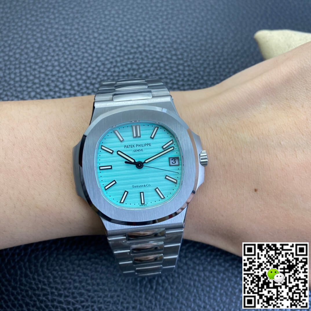 Replica Pat*k Phi1i*pe Nautilus 5711/1A-018 1:1 Best Edition 3K Factory T*f*ny Blue Dial