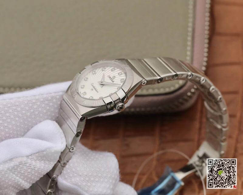 Replica 0me*ga Constellation Quartz Ladies 123.10.27.60.55.001 TW Factory 1:1 Best Edition Swiss Eta Quartz 1376