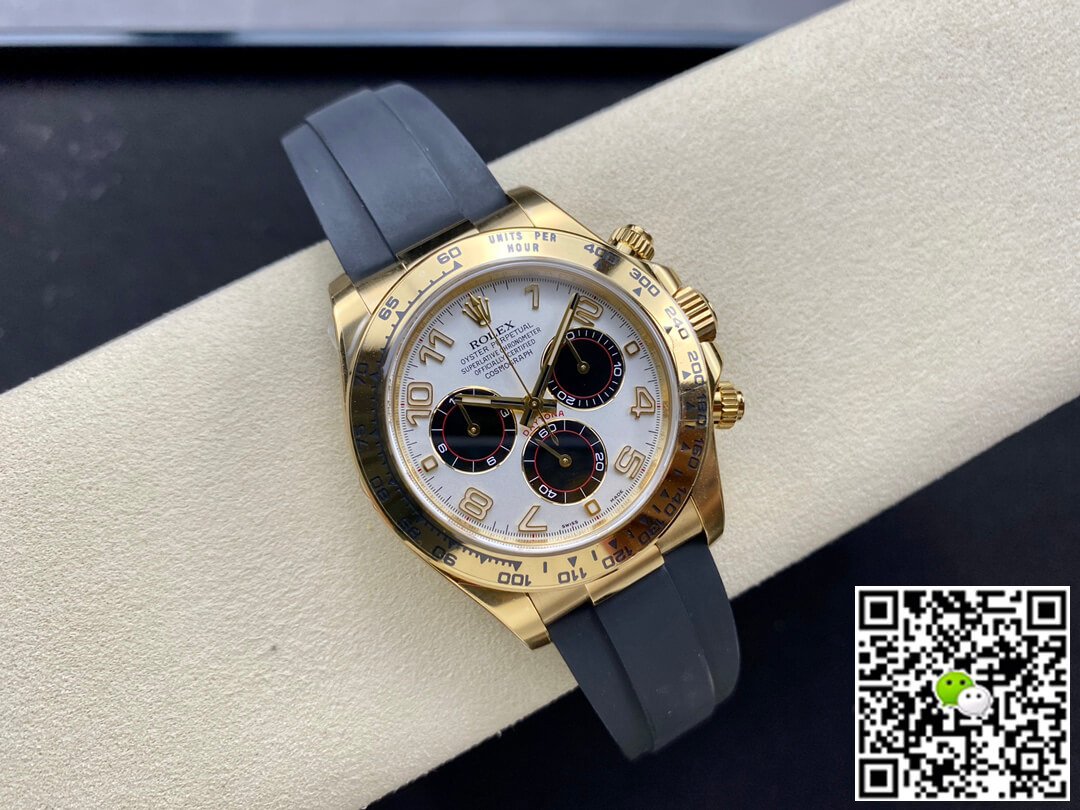 Replica R01ex Cosmograph Daytona 116528 1:1 Best Edition Clean Factory Rubber Strap