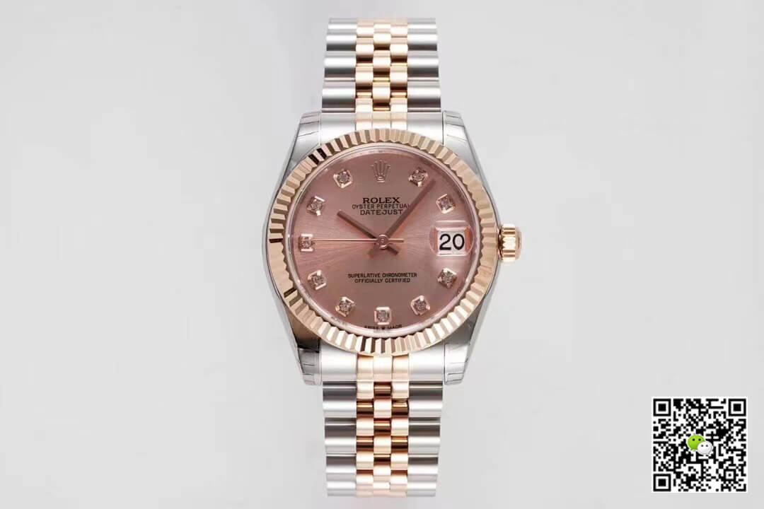 Replica R01ex Datejust m278271 1:1 Best Edition GS Factory Pink Dial