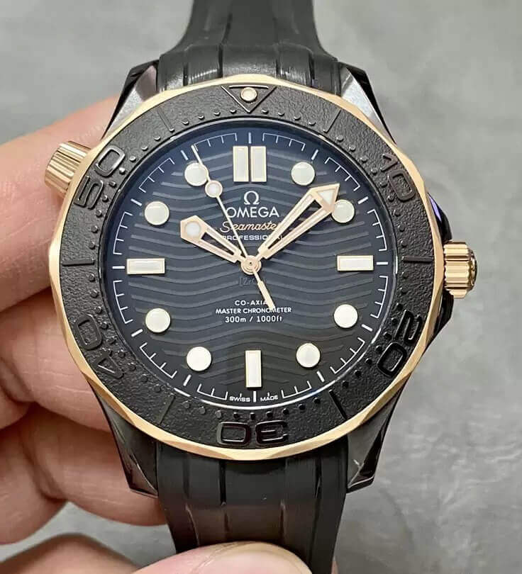 Replica 0me*ga Seamaster 210.62.44.20.01.001 1:1 Best Edition VS Factory Ceramic Case