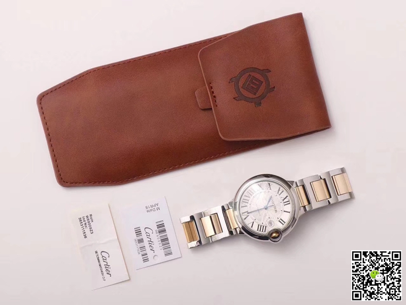 Replica Ballon Bleu de Ca*t1er W69009Z3 1:1 Best Edition V9 Factory Silver Dial Swiss ETA9015