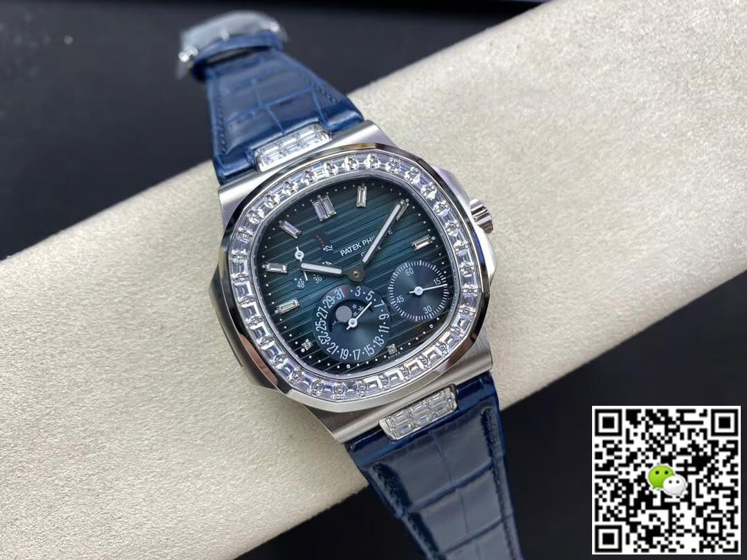 Replica Pat*k Phi1i*pe Nautilus 5724G-001 1:1 Best Edition GR Factory Blue Strap