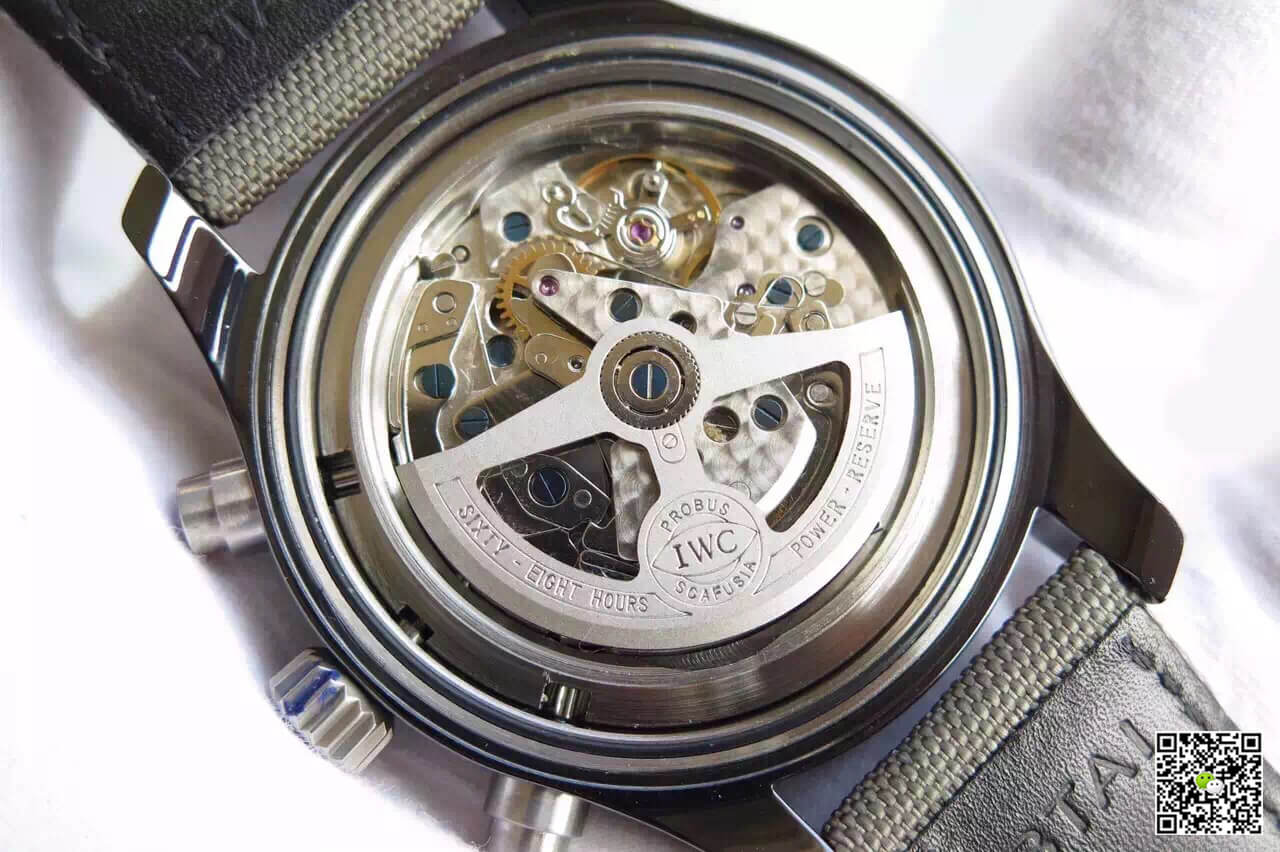 Replica IWC Pilot IW388002 1:1 Best Edition V6 Factory Ceramics Charcoal Gray Dial