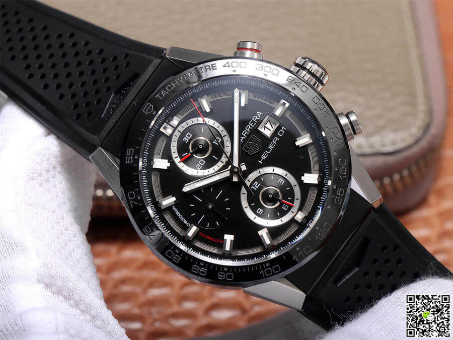 Replica TAG Heuer Carrera CAR201Z.FT6046 1:1 Best Edition XF Factory Black Dial