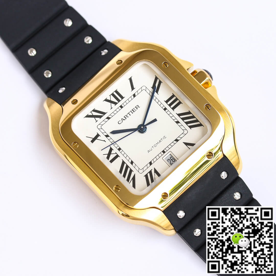 Replica Ca*t1er Santos WGSA0009 1:1 Best Edition GF Factory V2 Yellow Gold