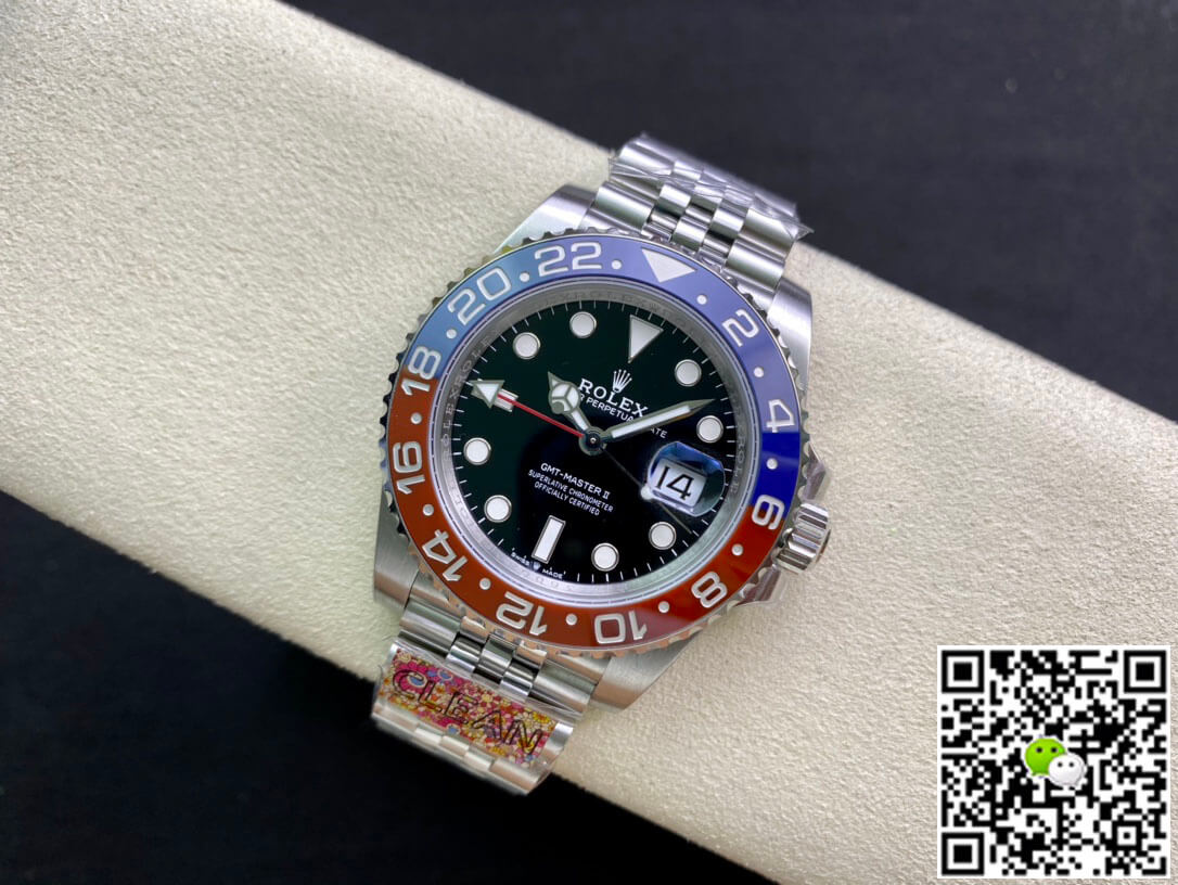 Replica R01ex GMT Master II M126710BLRO-0001 1:1 Best Edition Clean Factory Black Dial