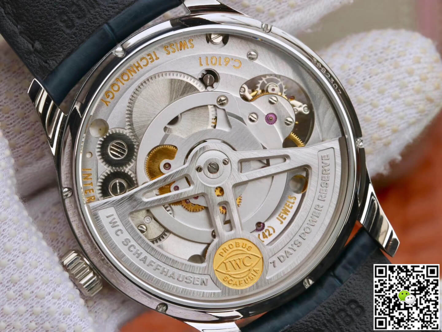 Replica IWC Portuguese Tourbillon 1:1 Best Edition ZF Factory Stainless Steel