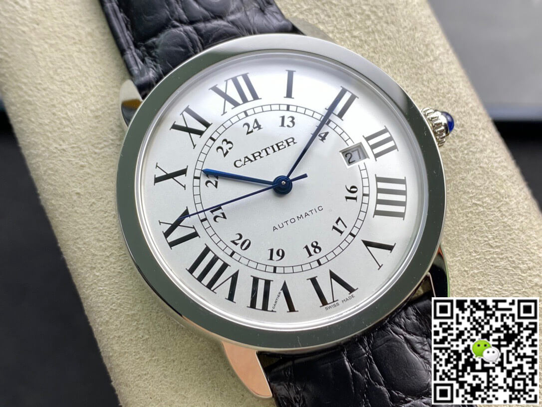 Replica RONDE DE Ca*t1er W6701010 1:1 Best Edition AF Factory White Dial