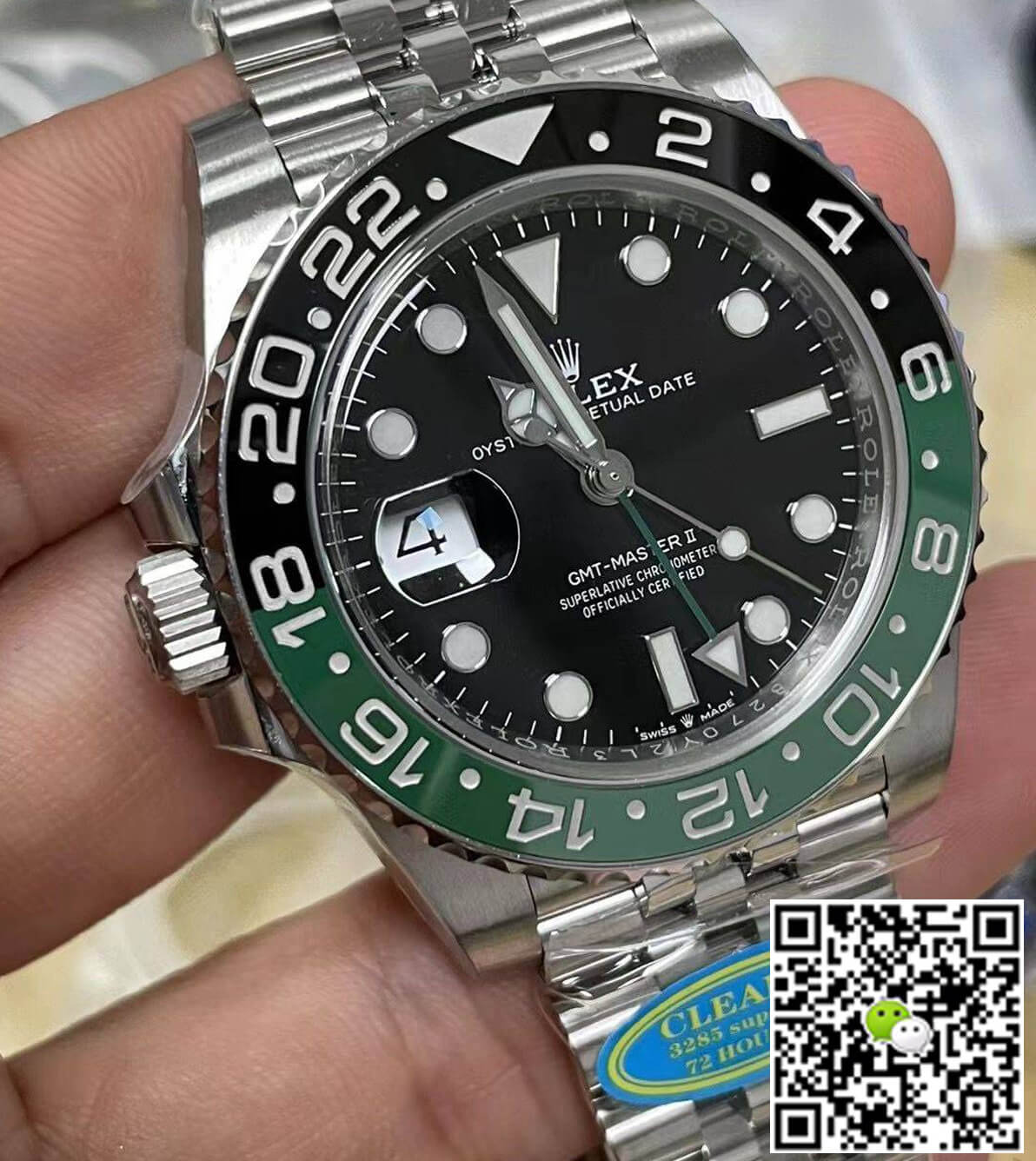 Replica R01ex GMT Master II M126720vtnr-0002 1:1 Best Edition Clean Factory V2 Black Dial