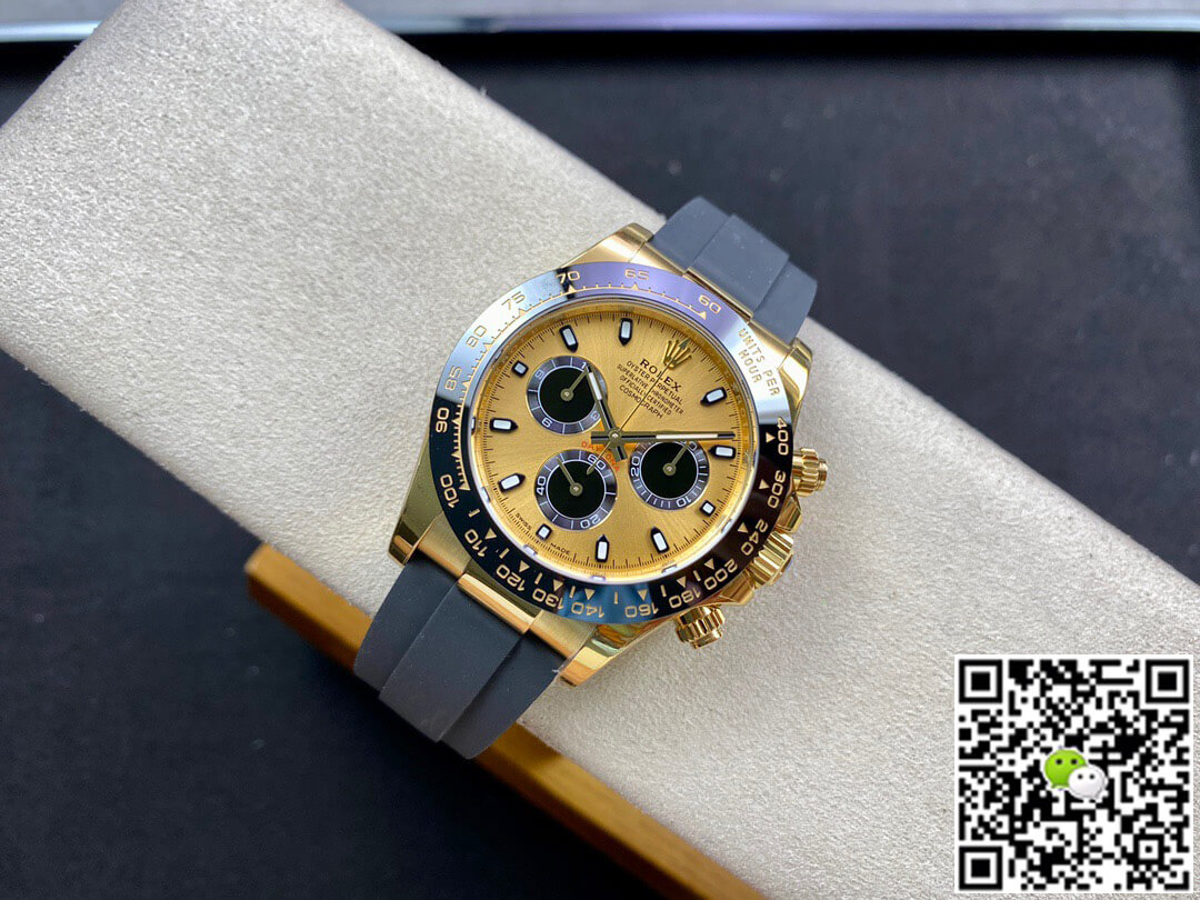 Replica R01ex Daytona M116518LN-0048 1:1 Best Edition BT Factory Champagne Dial