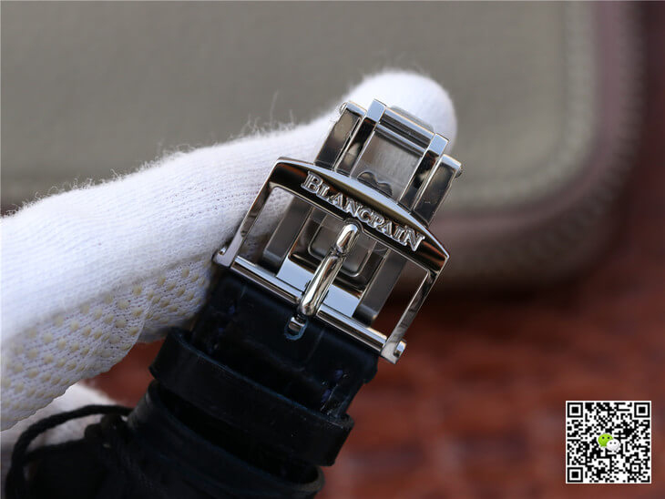 Replica Blancpain Villeret 6654-1529-55B 1:1 Best Edition OM Factory V2 Blue Dial