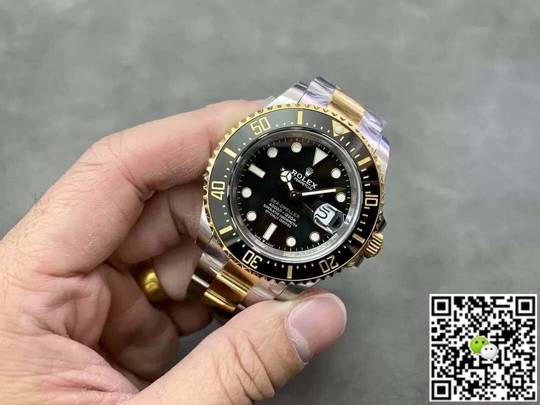 Replica R01ex Sea Dweller M126603-0001 1:1 Best Edition VS Factory Yellow Gold