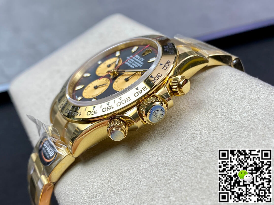 Replica R01ex Daytona M116508-0009 1:1 Best Edition BT Factory Yellow Gold