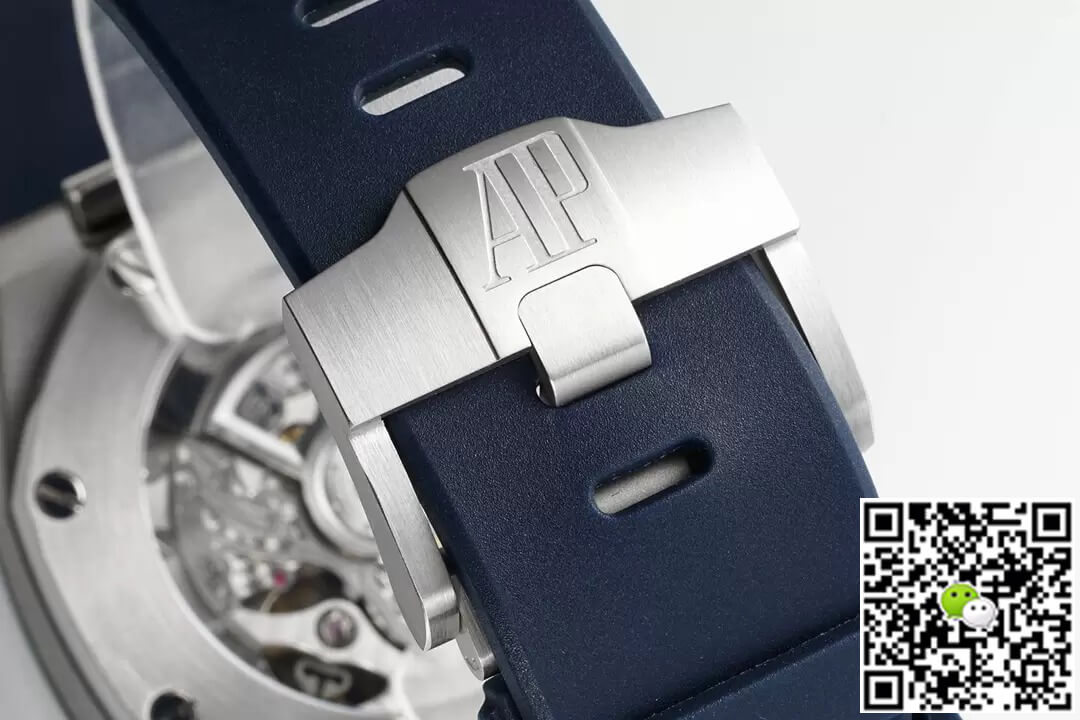 Replica Audemars P1g*et Royal Oak Offshore 26420TI.OO.A027CA.01 1:1 Best Edition APF Factory Blue Dial