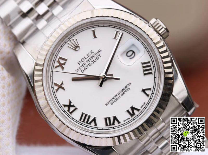 Replica R01ex Datejust 116234 36mm 1:1 Best Edition White Dial