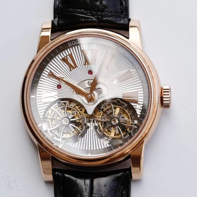 Replica Roger Dubuis Hommage RDDBHO0562 1:1 Best Edition JB Factory Rose Gold Swiss RD100