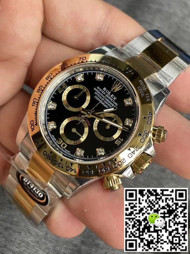 Replica R01ex Daytona M116503-0011 1:1 Best Edition BT Factory Black Dial