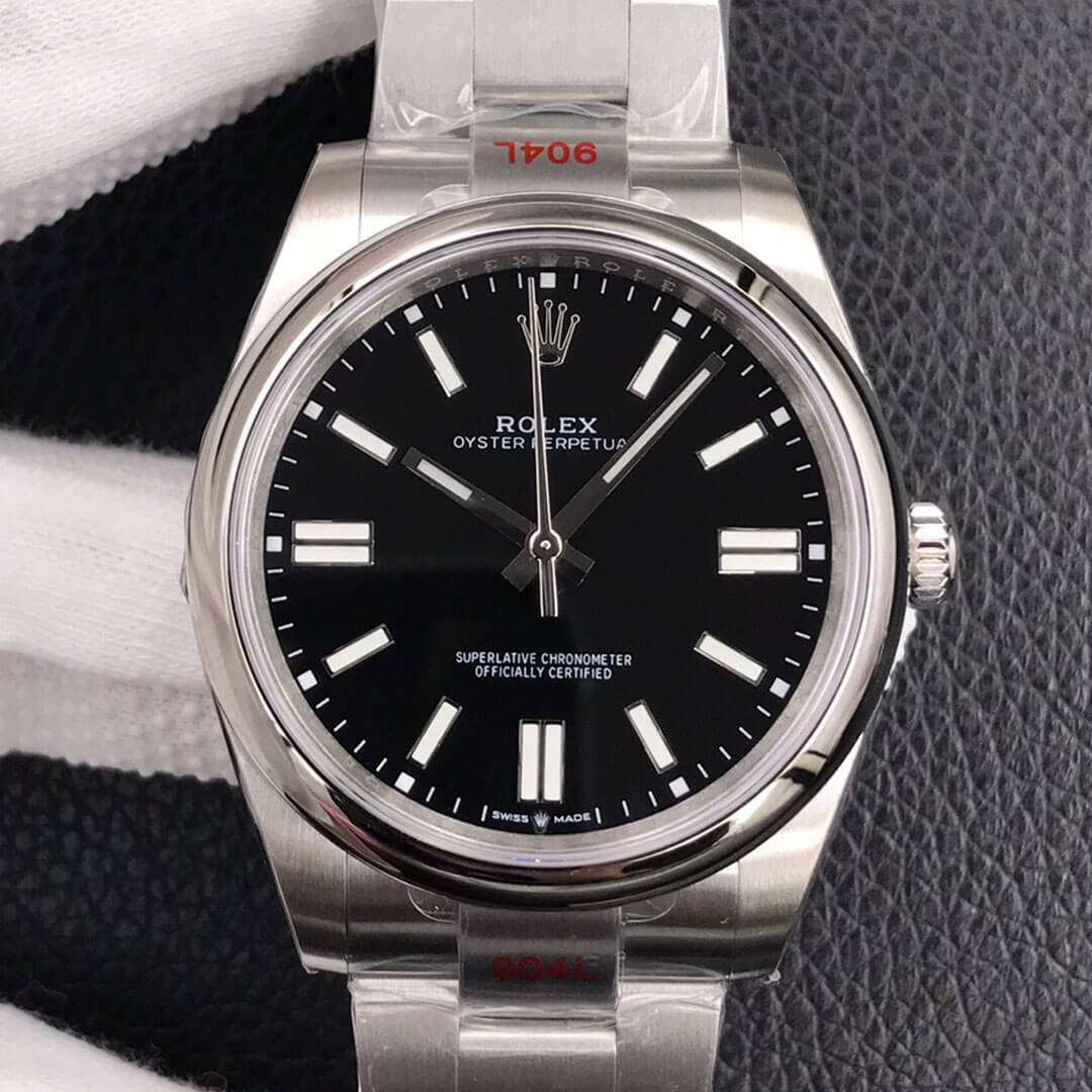 Replica R01ex Oyster Perpetual M124300-0002 41MM 1:1 Best Edition EW Factory Stainless Steel