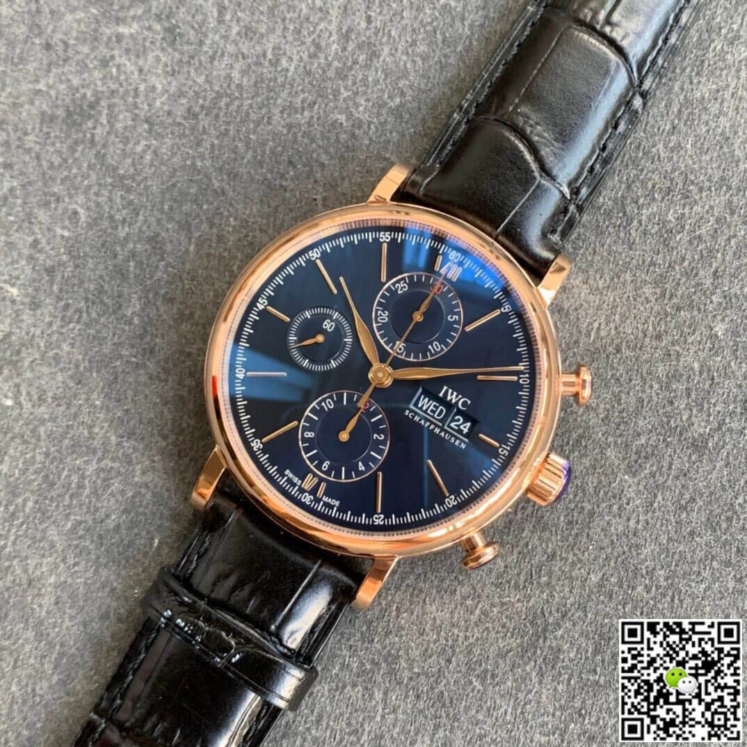 Replica IWC Portofino IW391035 1:1 Best Edition ZF Factory Blue Dial
