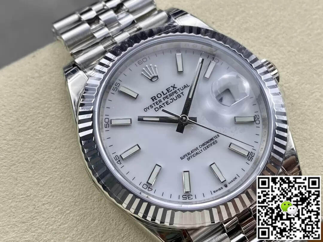 Replica R01ex Datejust M126334-0010 1:1 Best Edition VS Factory White Dial