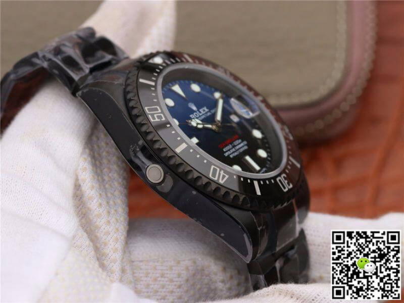 Replica R01ex Deepsea Sea-Dweller 116660 1:1 Best Edition Swiss ETA2836 Gradient Dial