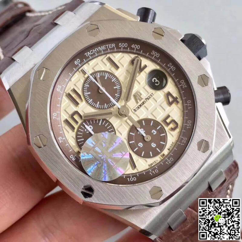 Replica Audemars P1g*et Royal Oak Offshore 26470ST.OO.A801CR.01 JF Factory 1:1 Best Edition Swiss ETA3126