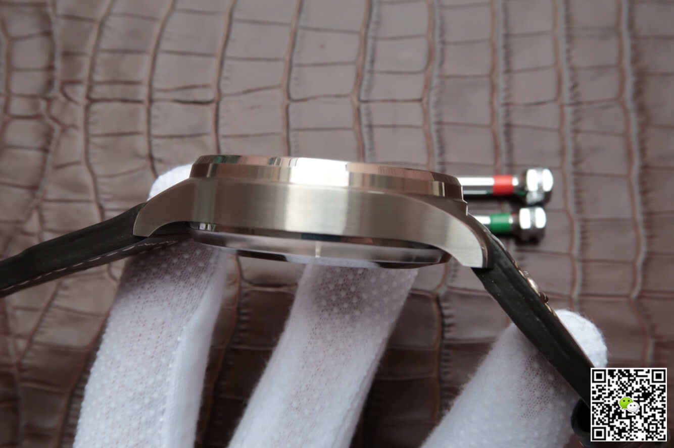 Replica IWC Pilot IW500422 1:1 Best Edition ZF Factory Brown Dial Leather Strap