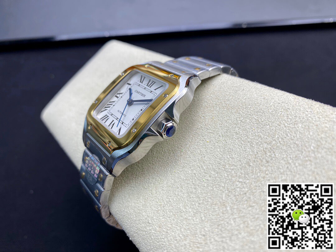 Ca*t1er Watch Rep De Santos W2SA0016 35MM 1:1 Best Edition BV Factory White Dial