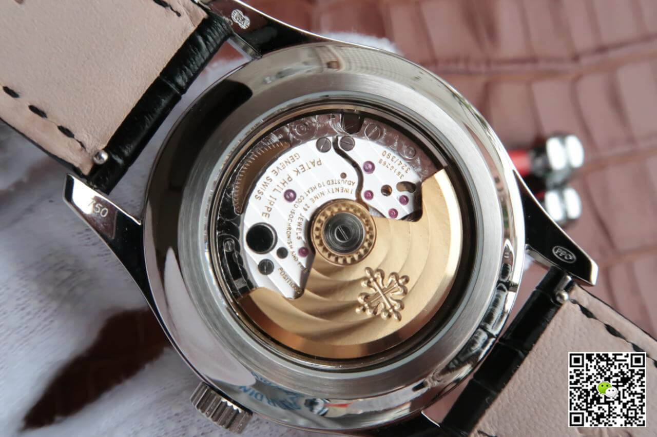 Replica Pat*k Phi1i*pe Grand Complications 5205R-001 1:1 Best Edition KM Factory Cowhide Strap