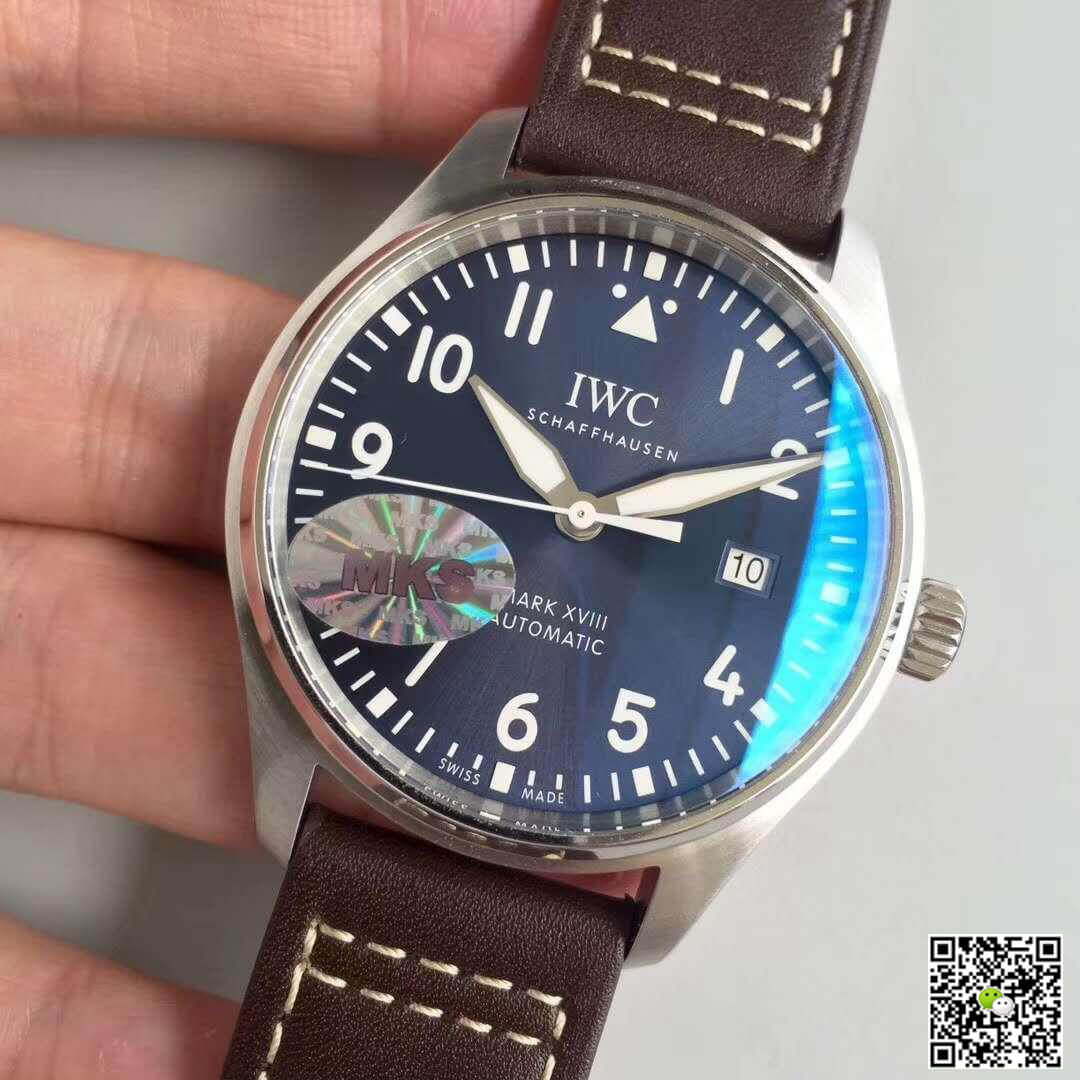Replica IWC Pilot Mark XVIII IW327004 MKS Factory Mechanical Watches 1:1 Best Edition Swiss ETA2892
