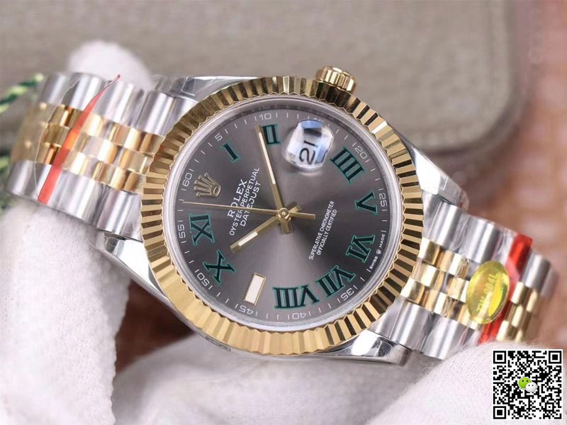 Replica R01ex Datejust M126333-0020 1:1 Best Edition Gray Dial