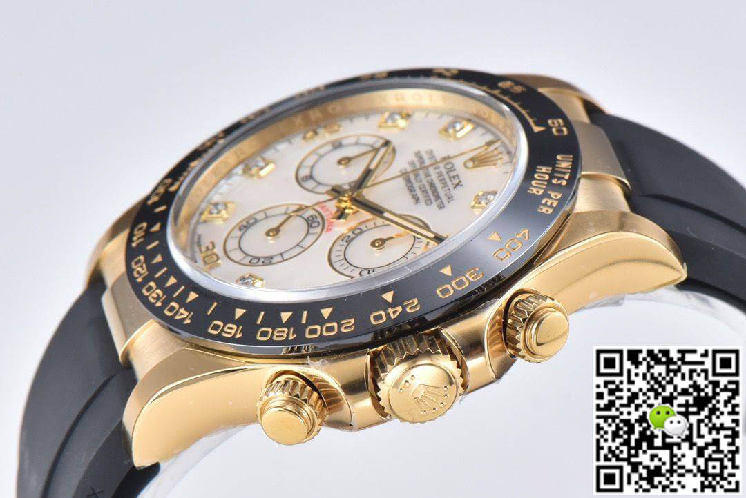 Replica R01ex Cosmograph Daytona 116518LN-0037 1:1 Best Edition Clean Factory Mother-of-pearl Dial