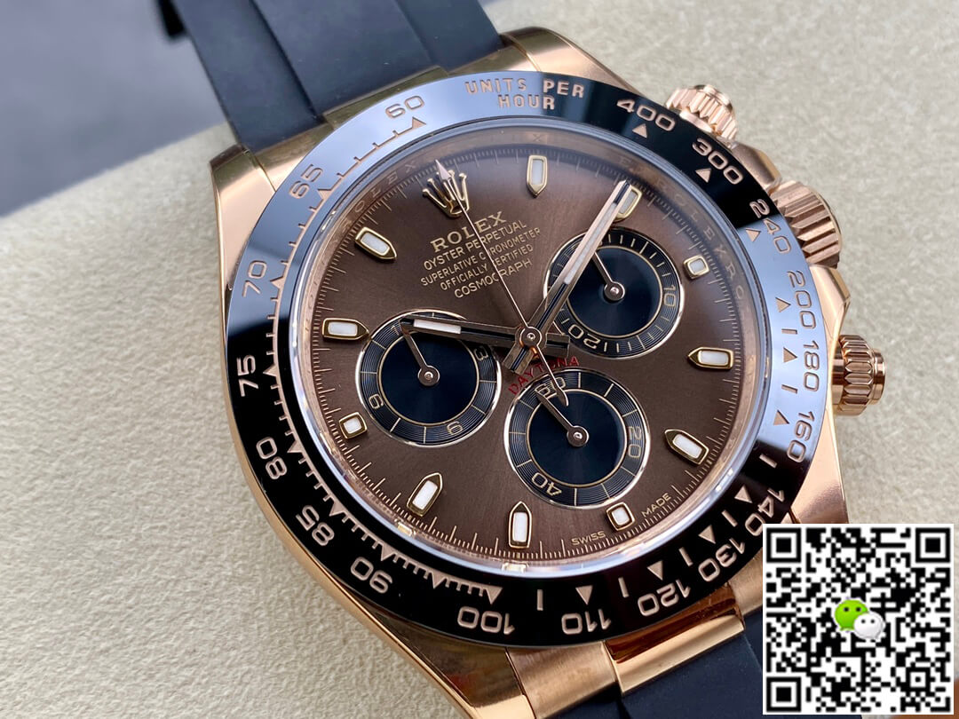 Replica R01ex Cosmograph Daytona M116515LN-0041 1:1 Best Edition Clean Factory Chocolate Dial