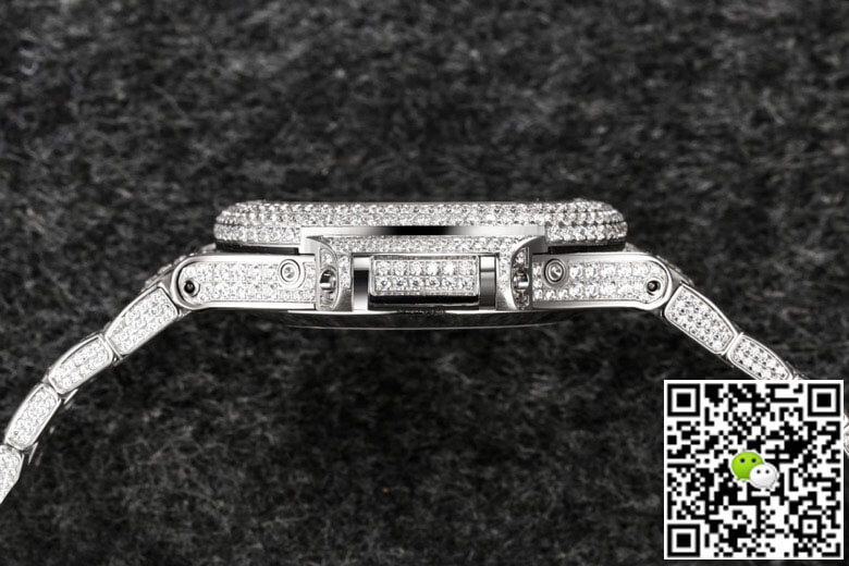 Replica Pat*k Phi1i*pe Nautilus 5726 1:1 Best Edition R8 Factory Gypsophila D1am0nd White Dial