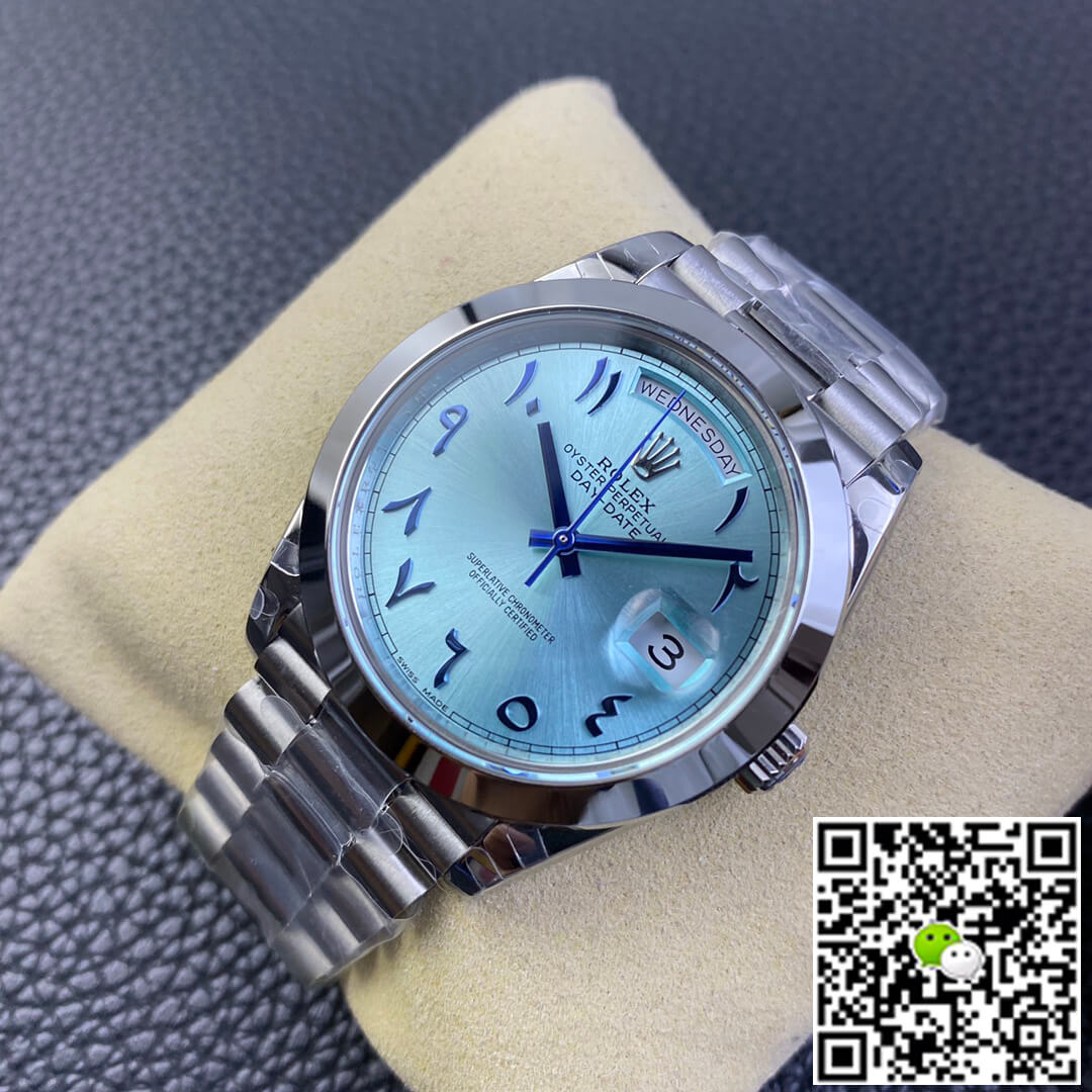 Replica R01ex Day Date 1:1 Best Edition BP Factory Stainless Steel Strap