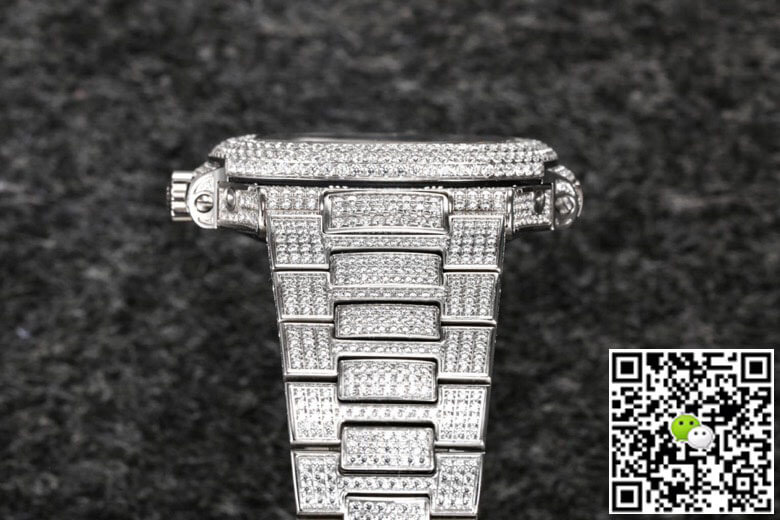 Replica Pat*k Phi1i*pe Nautilus 5726 1:1 Best Edition R8 Factory Gypsophila D1am0nd White Dial