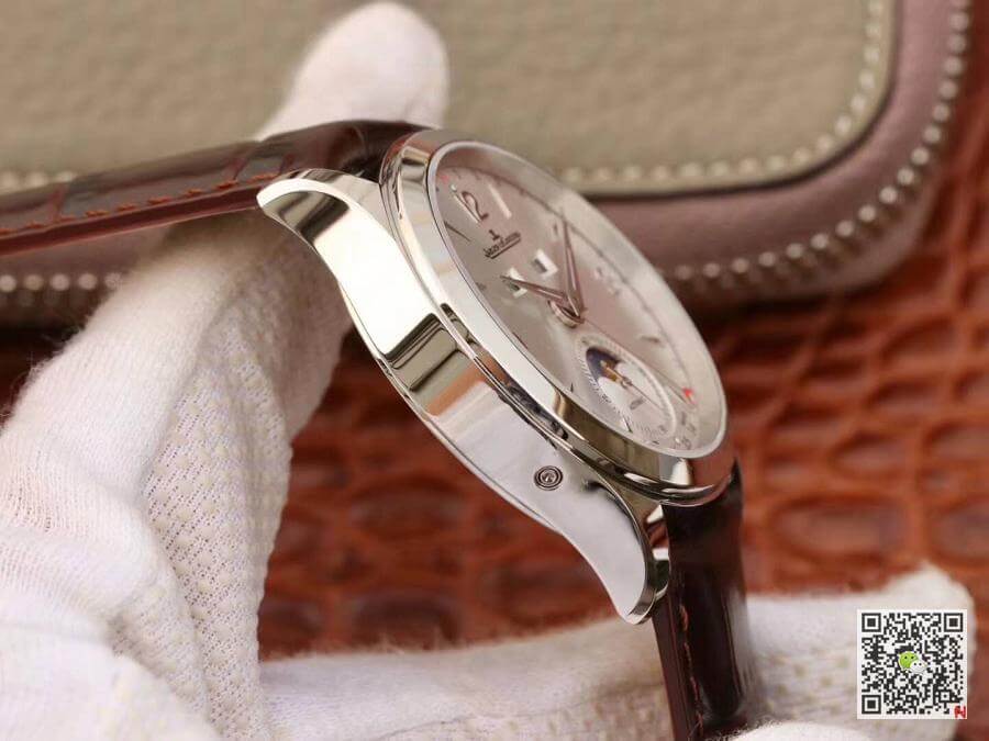 Replica Jaeger-LeCoultre Master Calendar 1558420 OM factory 1:1 Best Edition Swiss ETA866 White dial