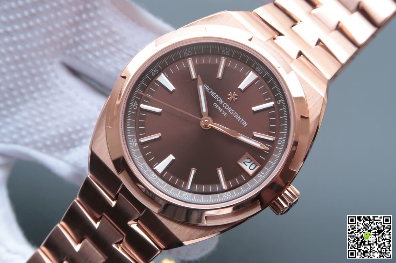 Replica Vacheron C0nstan1n Overseas 4500V 1:1 Best Edition 8F Factory Rose Gold