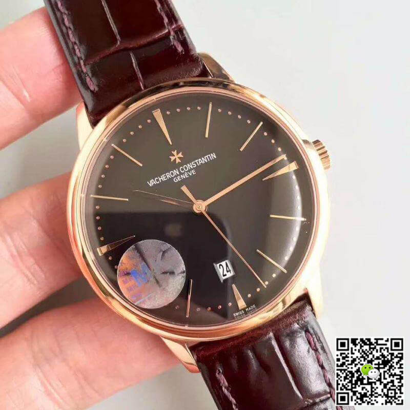 Vacheron C0nstan1n Replica Patrimony 85180/000R-9166 MKS Factory 1:1 Best Edition Swiss ETA9015 Black Dial