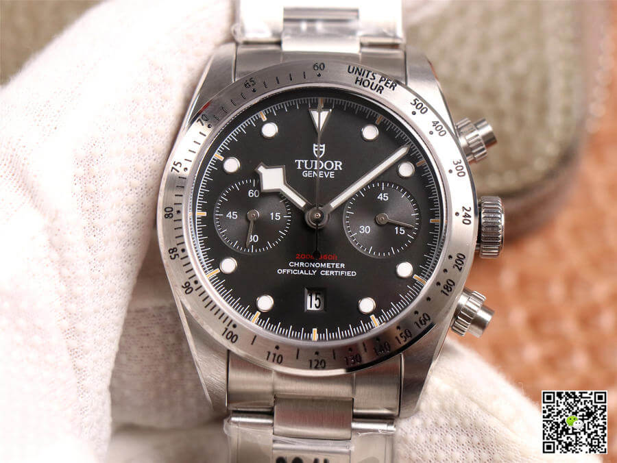 TUDOR Replica Heritage Black Bay M79350-0004 1:1 Best Edition TW Factory Black Dial