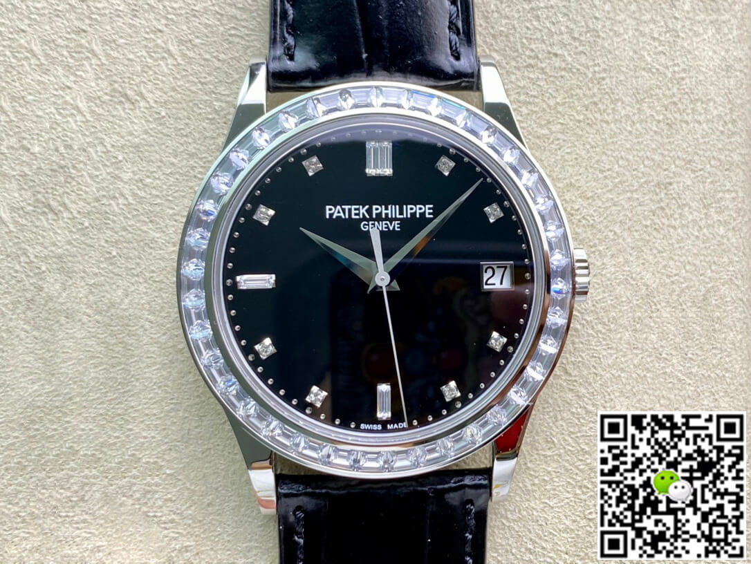 Replica Pat*k Phi1i*pe Calatrava 5298P-012 1:1 Best Edition ZF Factory Black Dial