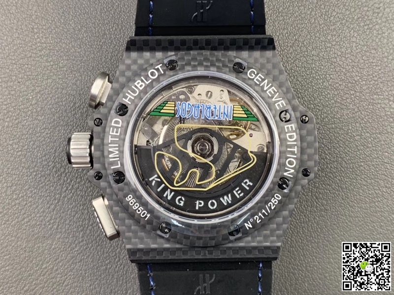 Hublot Replica King Power 703.QM.1129.HR.FIL11 1:1 Best Edition V6 Factory Black Dial Swiss Movement