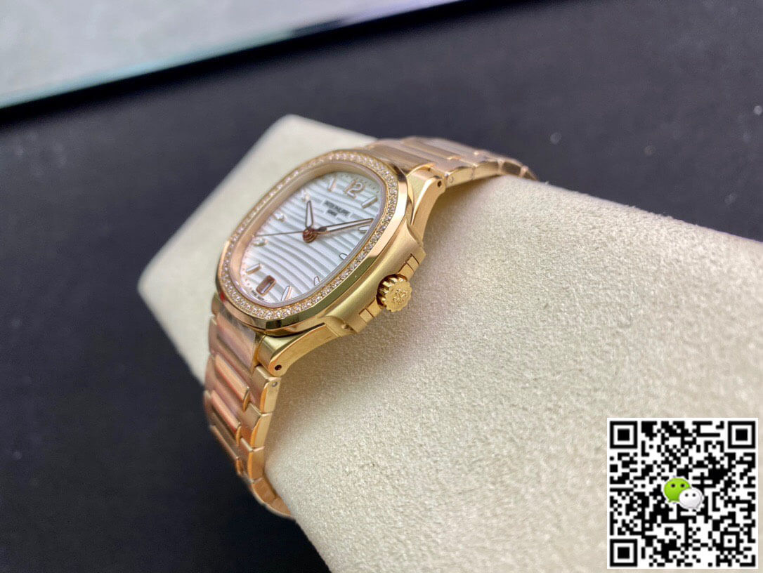 Replica Pat*k Phi1i*pe Nautilus Ladies 7118/1200R-001 1:1 Best Edition 3K Factory Rose Gold