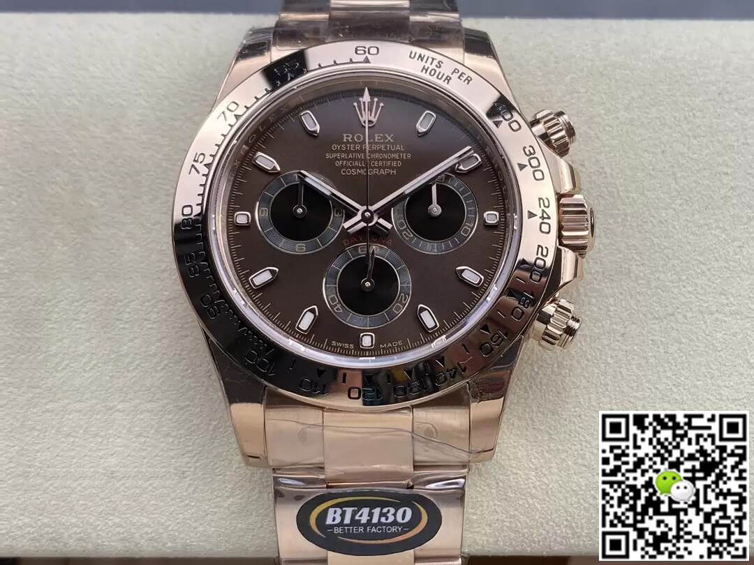 Replica R01ex Daytona M116505-0013 1:1 Best Edition BT Factory Chocolate Dial