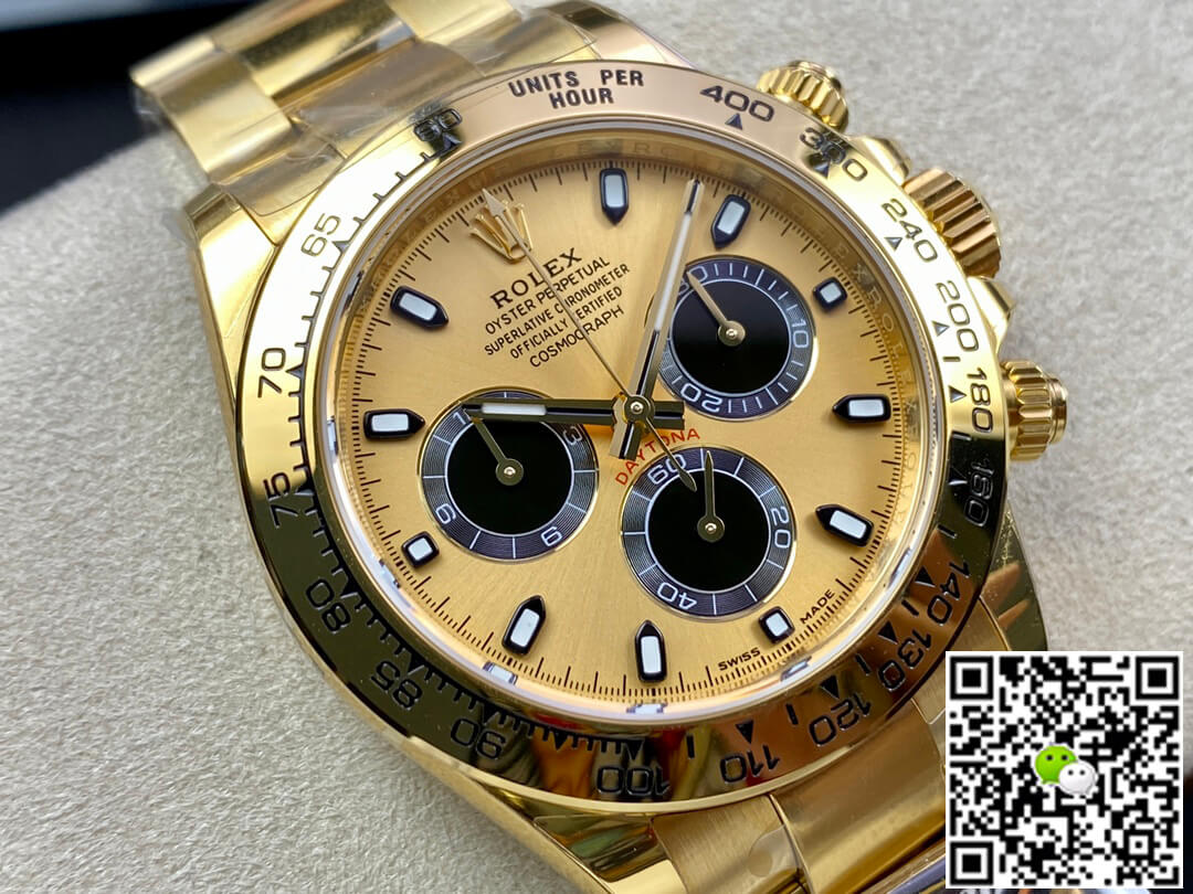 Replica R01ex Daytona M116508-0014 1:1 Best Edition BT Factory Champagne Dial