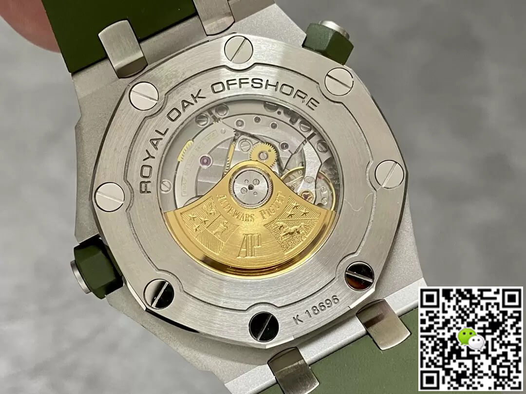 Replica Audemars P1g*et Royal Oak Offshore 15710ST.OO.A052CA.01 1:1 Best Edition APS Factory Green Dial
